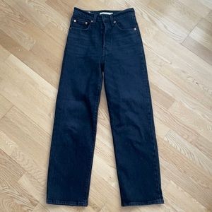 Levi's Ribcage Straight Ankle Jeans Size 24